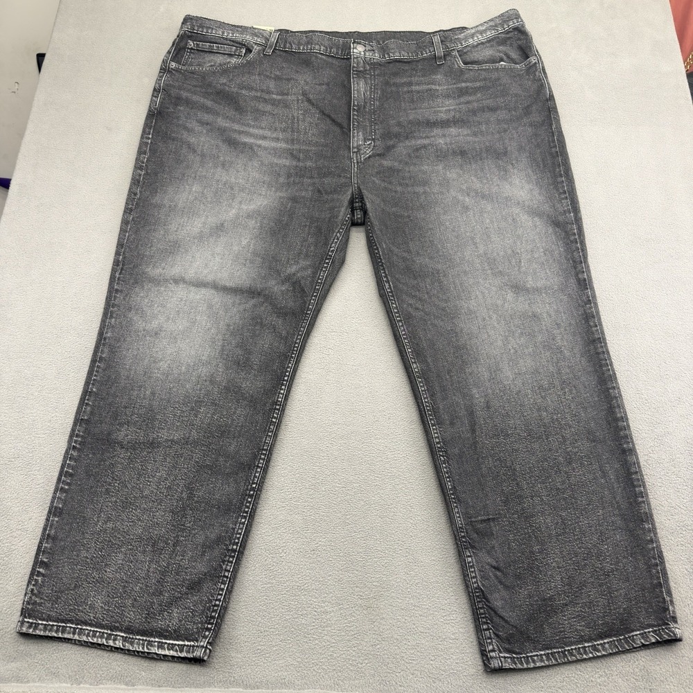 NWT Levis 559 Relaxed Straight Jeans Mens Big & Tall 52x29 Just Being Me Black - Picture 3 of 13